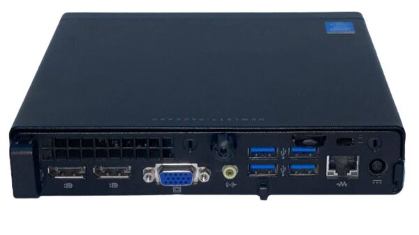 Комп'ютер HP EliteDesk 800 G1 Desktop Mini USFF / Intel Core i5-4590T (4 ядра по 2.0 - 3.0 GHz) / 8 GB DDR3 / 240 GB SSD / Intel HD Graphics 4600 / DisplayPort + Блок живлення - Зображення 7