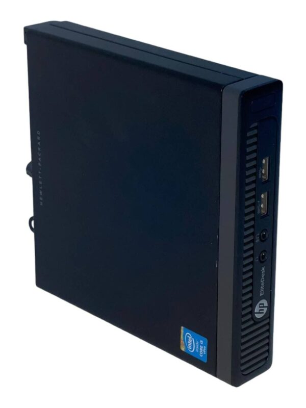 Комп'ютер HP EliteDesk 800 G1 Desktop Mini USFF / Intel Core i5-4590T (4 ядра по 2.0 - 3.0 GHz) / 8 GB DDR3 / 240 GB SSD / Intel HD Graphics 4600 / DisplayPort + Блок живлення - Зображення 6