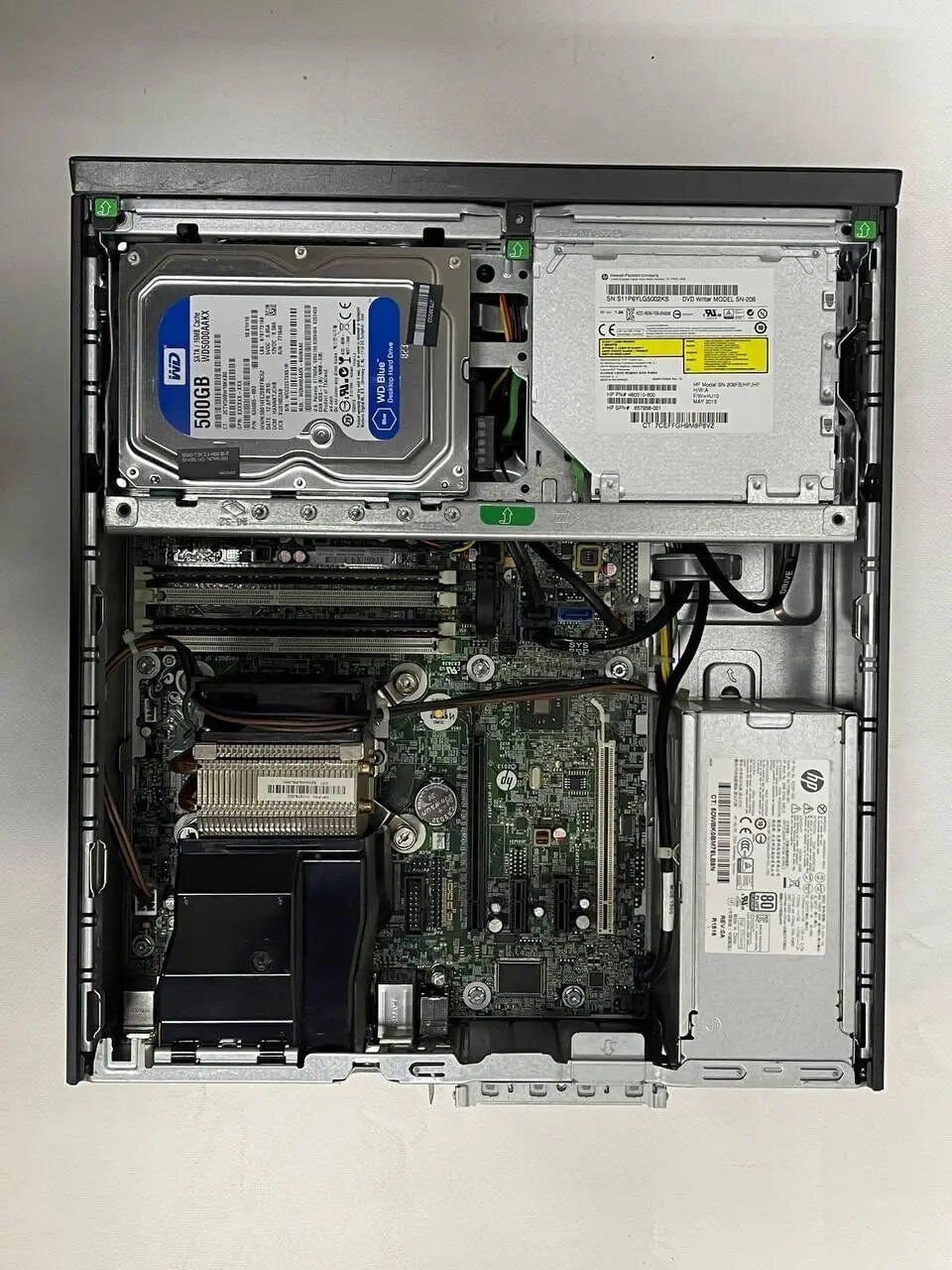 Комп'ютер HP EliteDesk 800 G1 SFF / Intel Core i3-4150 (2 (4) ядра по 3.5 GHz) / 8 GB DDR3 / 500 GB HDD / Intel HD Graphics 4400 / DVD-ROM + Нові клавіатура та мишка - Зображення 7