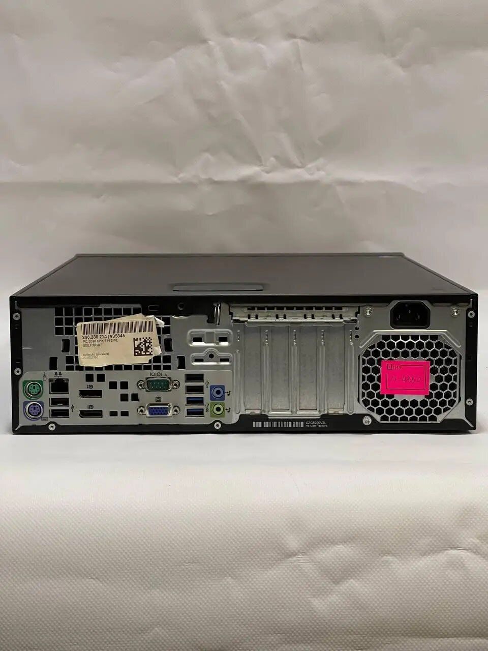 Комп'ютер HP EliteDesk 800 G1 SFF / Intel Core i3-4150 (2 (4) ядра по 3.5 GHz) / 8 GB DDR3 / 500 GB HDD / Intel HD Graphics 4400 / DVD-ROM + Нові клавіатура та мишка - Зображення 8