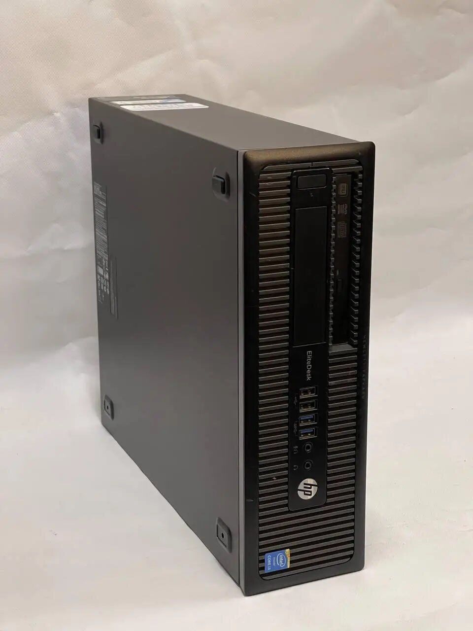 Комп'ютер HP EliteDesk 800 G1 SFF / Intel Core i3-4150 (2 (4) ядра по 3.5 GHz) / 8 GB DDR3 / 500 GB HDD / Intel HD Graphics 4400 / DVD-ROM + Нові клавіатура та мишка - Зображення 5