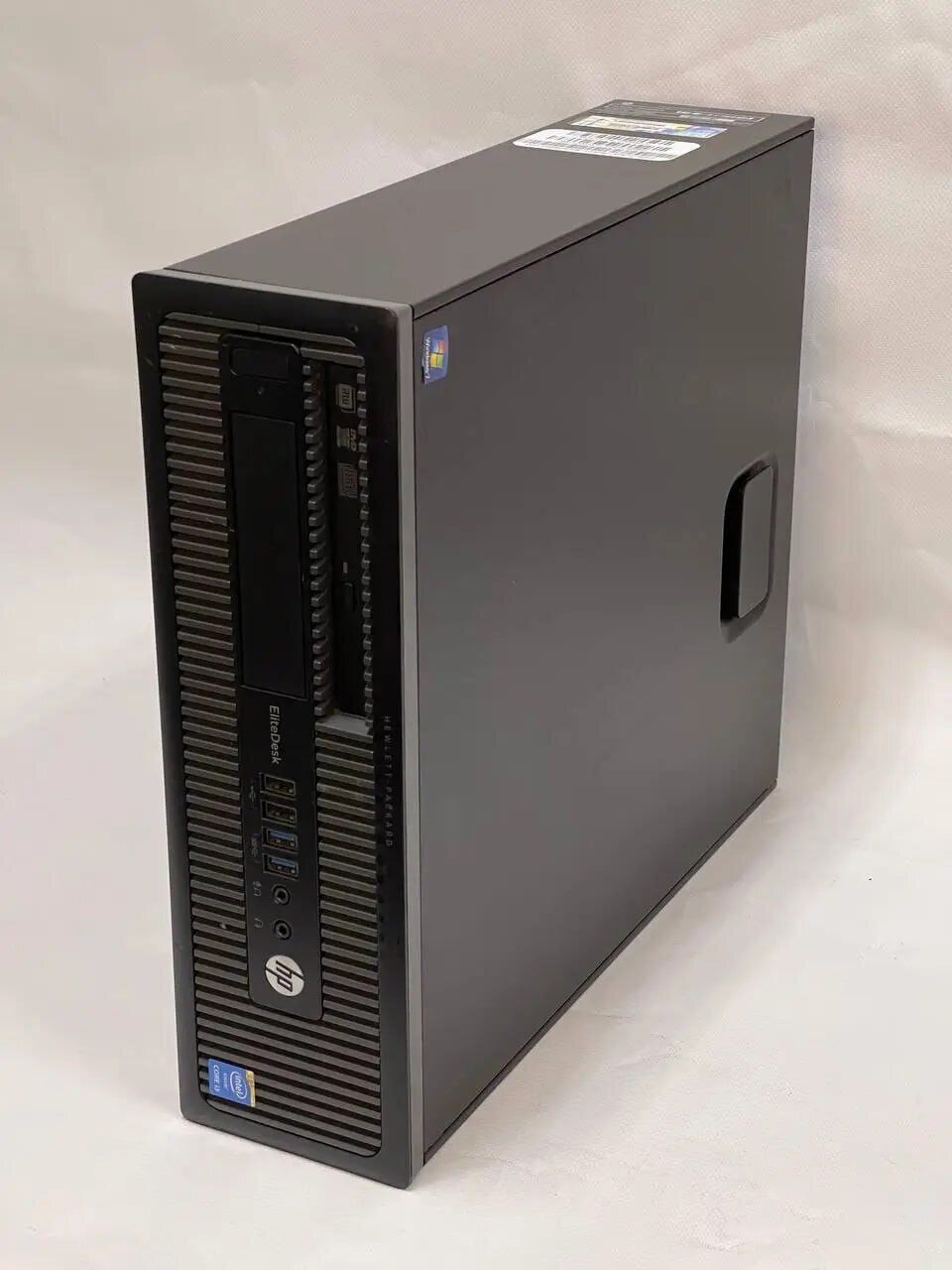 Комп'ютер HP EliteDesk 800 G1 SFF / Intel Core i3-4150 (2 (4) ядра по 3.5 GHz) / 8 GB DDR3 / 500 GB HDD / Intel HD Graphics 4400 / DVD-ROM + Нові клавіатура та мишка - Зображення 6