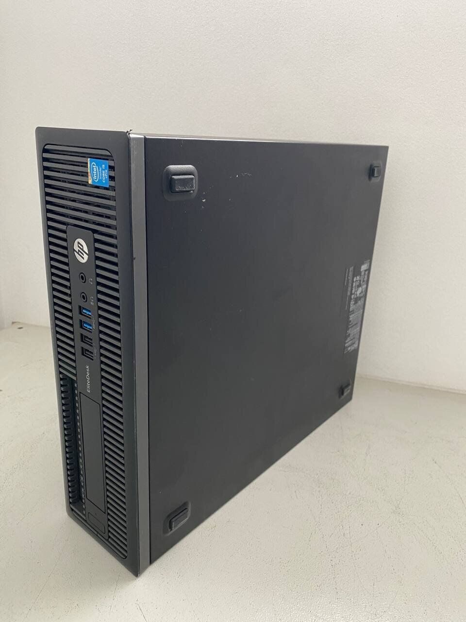 Комп'ютер HP EliteDesk 800 G1 SFF / Intel Core i5-4590 (4 ядра по 3.3 - 3.7 GHz) / 8 GB DDR3 / 240 GB SSD / Intel HD Graphics 4600 / DVD ROM / VGA - Зображення 3