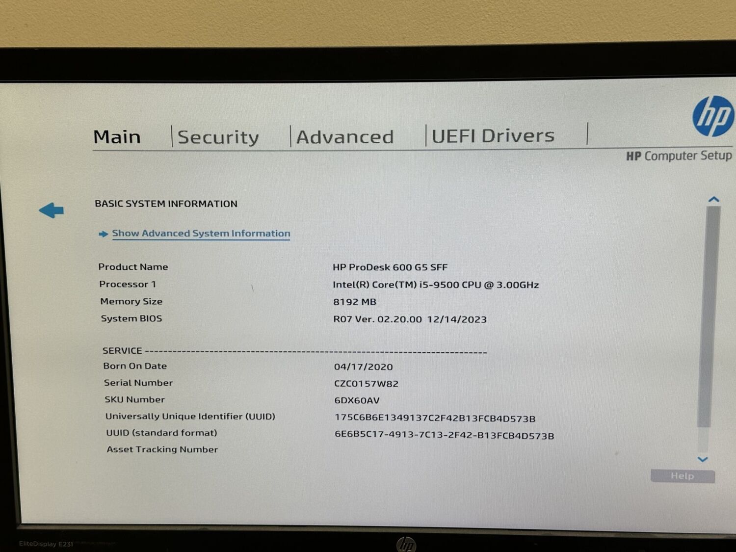 Комп'ютер HP ProDesk 600 G5 SFF / Intel Core i5-9500 (6 ядер по 3.0 - 4.4 GHz) / 8 GB DDR4 / no HDD / Intel UHD Graphics 630 / 180W / USB 3.1 / DisplayPort - Зображення 11