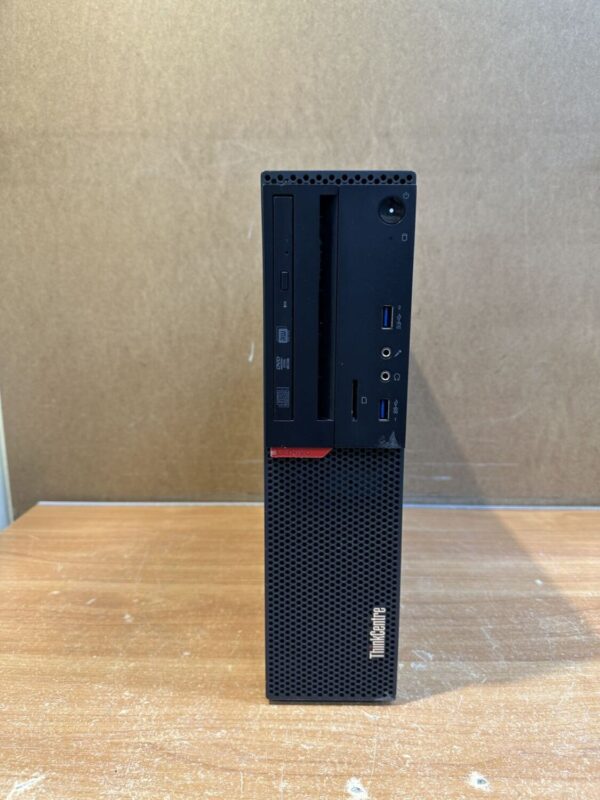 Комп'ютер Lenovo ThinkCentre M700 SFF / Intel Core i5-6500 (4 ядра по 3.2 - 3.6 GHz) / 8 GB DDR4 / 240 GB SSD / Intel HD Graphics 530 / DVD-RW / DisplayPort - Зображення 2