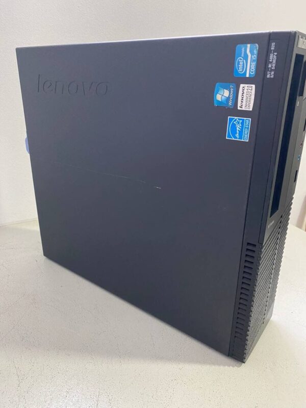 Комп'ютер Lenovo ThinkCentre M91p SFF / Intel Core i5-2400 (4 ядра по 3.1 - 3.4 GHz) / 8 GB DDR3 / 250 GB HDD / Intel HD Graphics 2000 / DVD-ROM / VGA - Зображення 3
