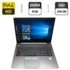 Мобільна робоча станція Б-клас HP ZBook 14 G5 / 14" (1920x1080) IPS / Intel Core i5-8350U (4 (8) ядра по 1.7 - 3.6 GHz) / 8 GB DDR4 / 256 GB SSD / Intel UHD Graphics 620 / WebCam