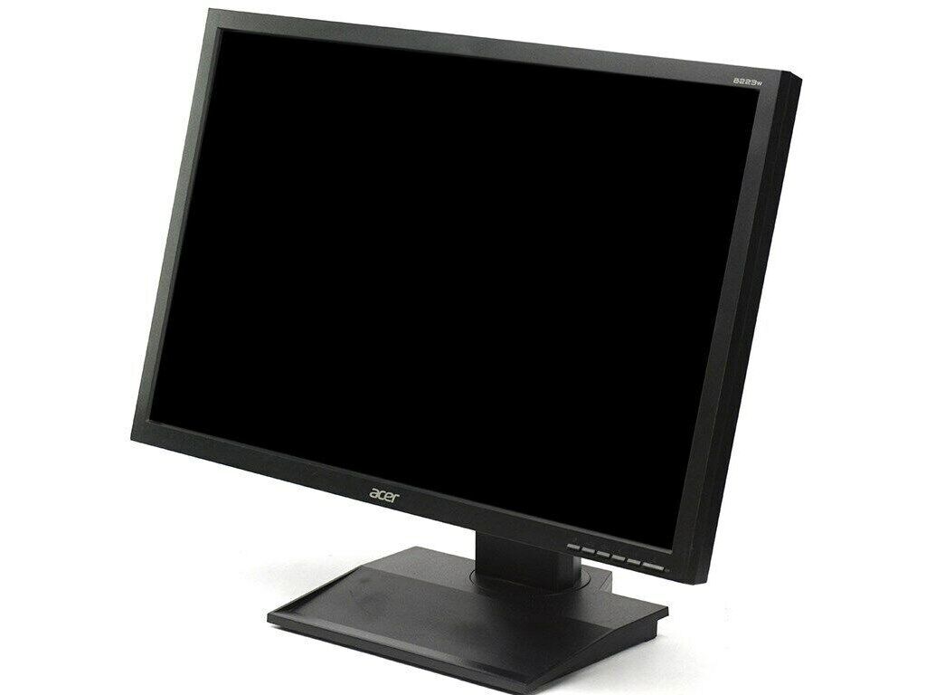 Монітор Acer V223W / 22" (1680x1050) TN / VGA, DVI + Кабель живлення - Зображення 2