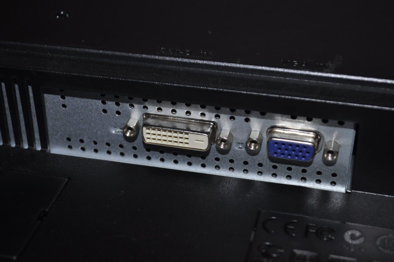 Монітор Acer V223W / 22" (1680x1050) TN / VGA, DVI + Кабелі (VGA або DVI на вибір) та живлення - Зображення 10