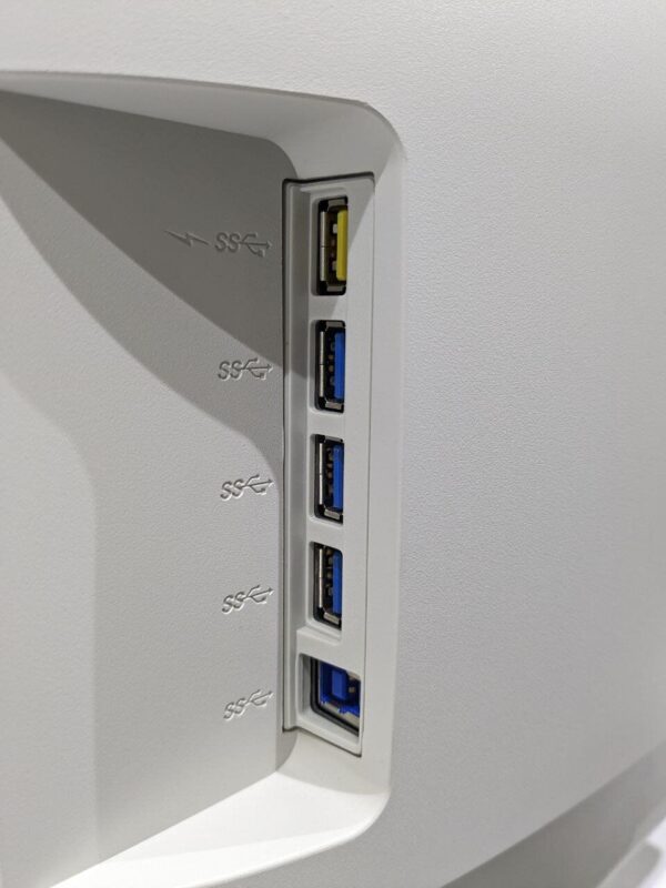 Монітор AOC 24P1 / 23.8" (1920x1080) IPS / VGA, DVI, DisplayPort, HDMI, USB / Вбудовані колонки 2x 2W - Зображення 5