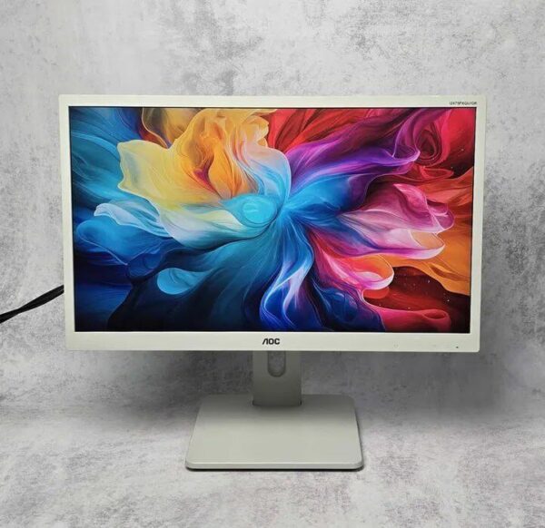 Монітор AOC I2475PXQU / 24" (1920x1080) IPS / 1x HDMI, 1x DP, 1x DVI, 1x VGA, 2x Audio, 3x USB 3.0, 2x USB 2.0 / 2x 2W / VESA 100x100 / Pivot - Зображення 2