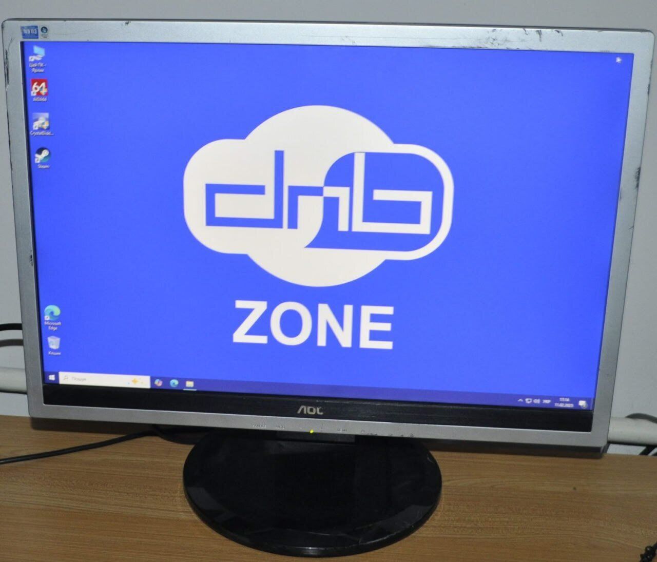 Монітор Б-клас AOC 2219P2 / 22" (1680x1050) TN / VGA, DVI / Вбудовані колонки 2x 1W / VESA 100x100 + Кабелі (VGA або DVI на вибір) та кабель живлення - Зображення 11