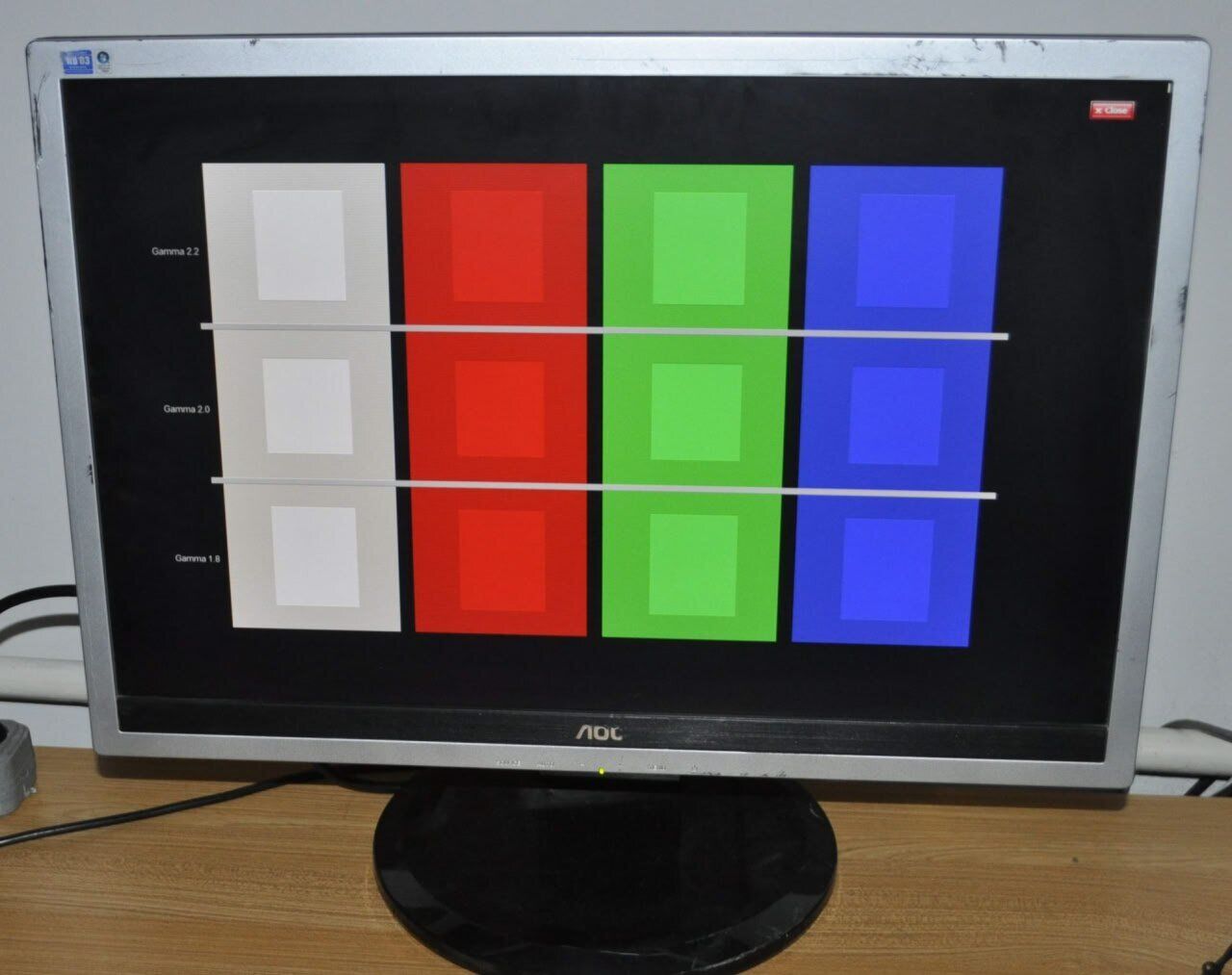 Монітор Б-клас AOC 2219P2 / 22" (1680x1050) TN / VGA, DVI / Вбудовані колонки 2x 1W / VESA 100x100 + Кабелі (VGA або DVI на вибір) та кабель живлення - Зображення 15