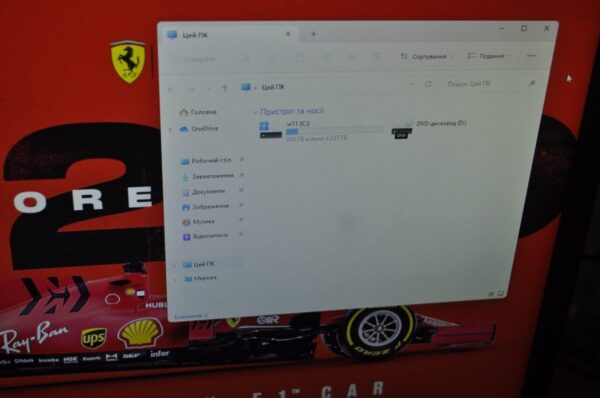 Монітор Б-клас Fujitsu L line SL22W-1 / 22" (1680x1050) TN / VGA, DVI + Кабелі (VGA або DVI на вибір) та блок живлення в комплекті - Зображення 9