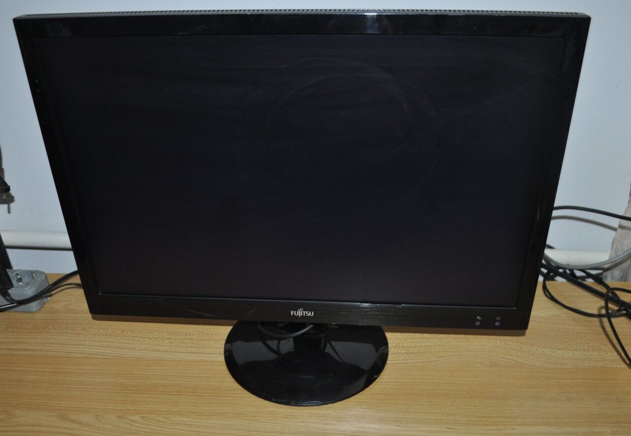 Монітор Б-клас Fujitsu L line SL22W-1 / 22" (1680x1050) TN / VGA, DVI + Кабелі (VGA або DVI на вибір) та блок живлення в комплекті - Зображення 11