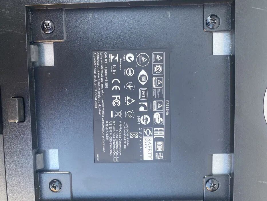 Монитор Dell P2414HB / 23.8" (1920x1080) IPS / 1x VGA, 1x DVI, 1x DP, 1x USB Type-B, 3x USB 2.0 - Зображення 8