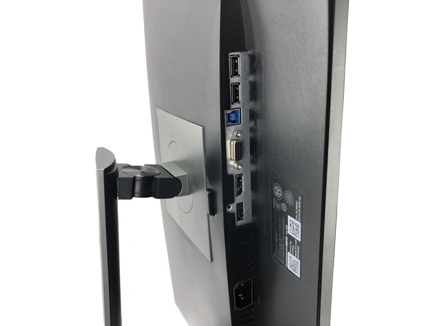 Монітор Dell P2419H Black / 24" (1920x1080) IPS / DisplayPort, HDMI, VGA + Кабель живлення - Зображення 4