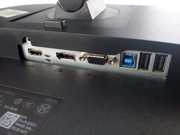 Монітор Dell Professional P2317H / 23" (1920x1080) IPS / VGA, HDMI, DP, USB-Hub / VESA 100x100 + Кабель живлення - Зображення 4