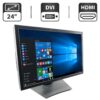 Монітор Dell U2410 / 24" (1920x1200) H-IPS / DVI, HDMI, VGA, Audio + Кабель живлення