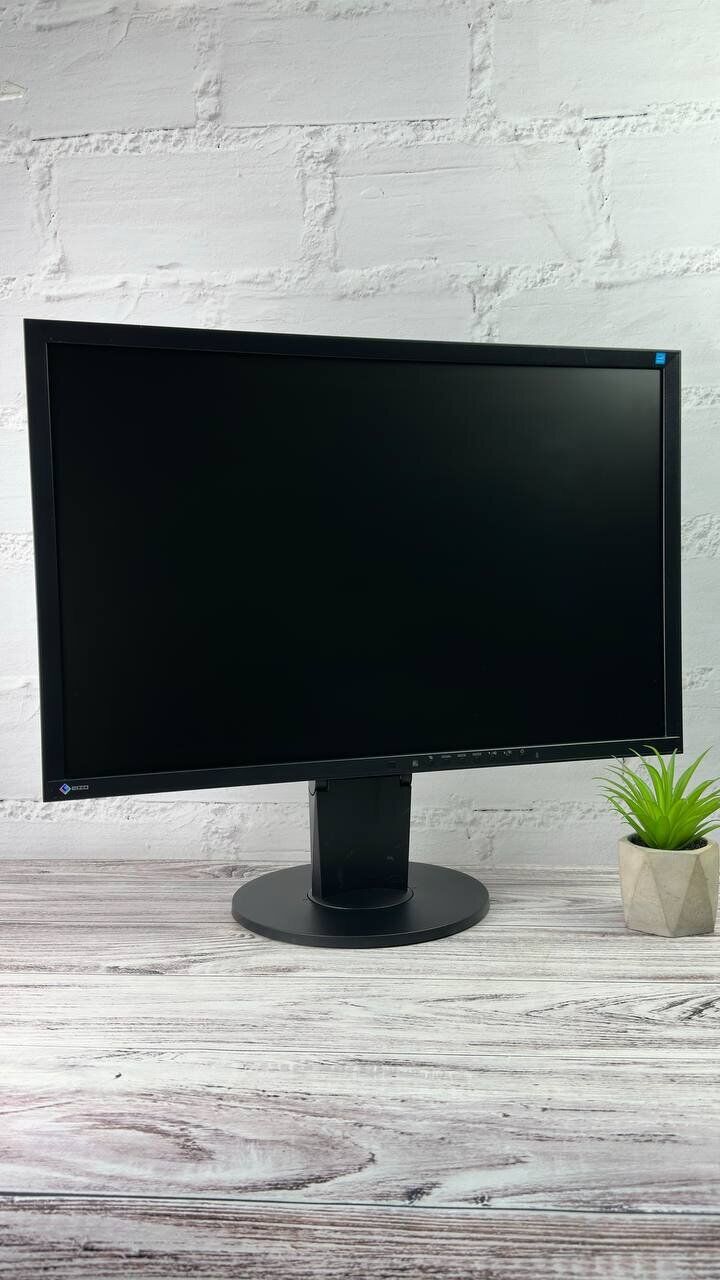Монітор EIZO FlexScan EV2416W / 24" (1920x1200) TN / 1x DP, 1x VGA, 1x DVI / Вбудовані колонки 2х 1W - Зображення 2