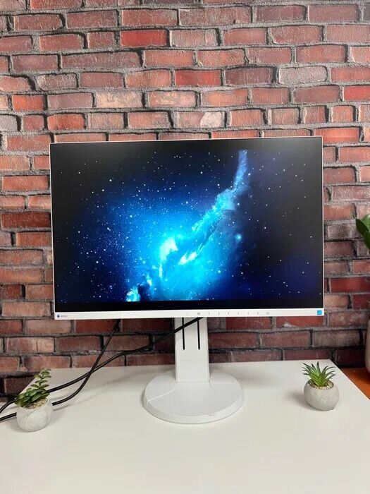 Монітор EIZO FlexScan EV2455 / 24" (1920x1200) IPS / DisplayPort, HDMI, DVI, VGA / VESA 100x100 - Зображення 2