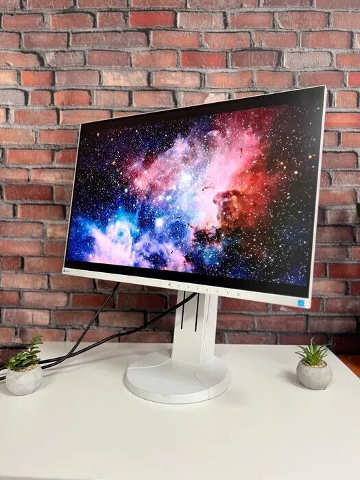 Монітор EIZO FlexScan EV2455 / 24" (1920x1200) IPS / DisplayPort, HDMI, DVI, VGA / VESA 100x100 - Зображення 8