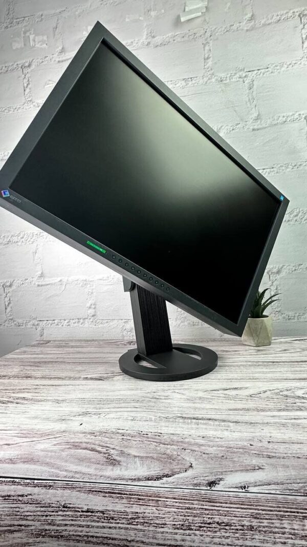 Монітор EIZO FlexScan S2402W / 24" (1920x1200) TN / DVI, VGA, Audio / вбудовані колонки 2х 1W - Зображення 2