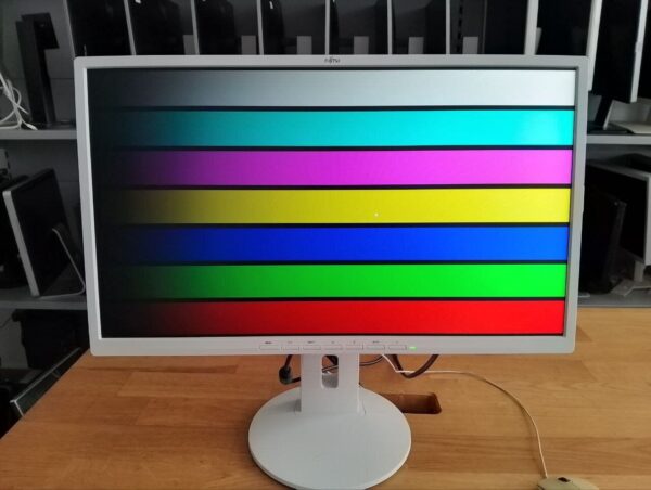 Монітор Fujitsu B24-8 TE Pro / 23.8" (1920x1080) IPS / DisplayPort, DVI, VGA, USB 2.0, Audio / VESA 100x100 / Вбудовані колонки 2x 2W - Зображення 6