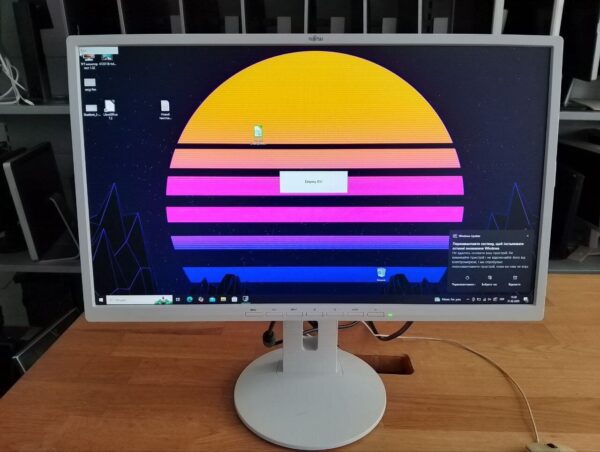 Монітор Fujitsu B24-8 TE Pro / 23.8" (1920x1080) IPS / DisplayPort, DVI, VGA, USB 2.0, Audio / VESA 100x100 / Вбудовані колонки 2x 2W - Зображення 8