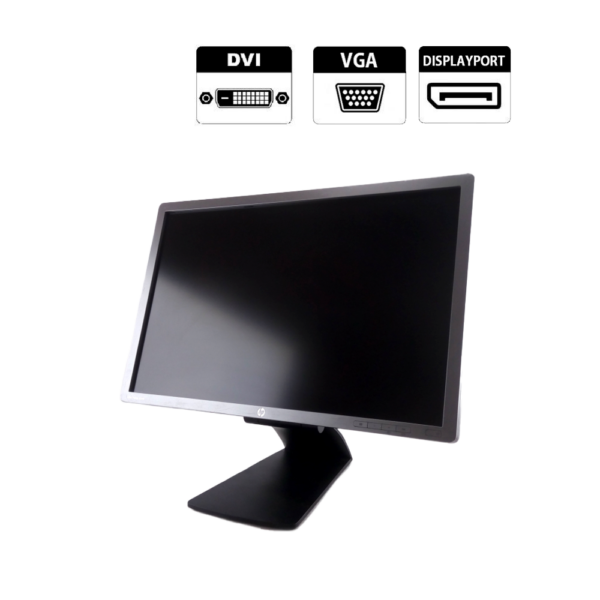 Монітор HP EliteDisplay E241i / 24" (1920x1200) IPS / DP, DVI, VGA, USB-Hub + Кабель живлення