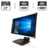 Монітор HP LA2405wg / 24" (1920x1200) TN / VGA, DVI, DP, USB-Hub + Кабель живлення