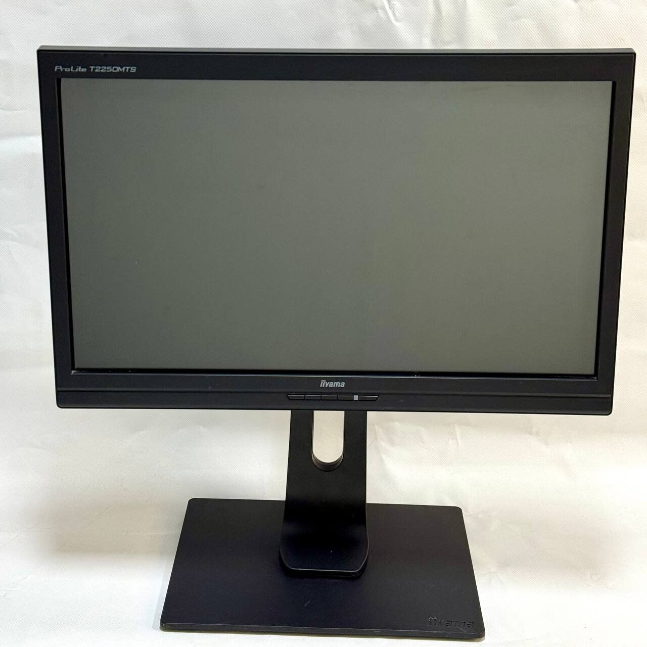 Монітор Iiyama ProLite T2250MTS / 22" (1920x1080) TN Touch / USB, VGA, DVI / Вбудовані колонки 2x 1W / VESA 100x100 + Кабель живлення - Зображення 3