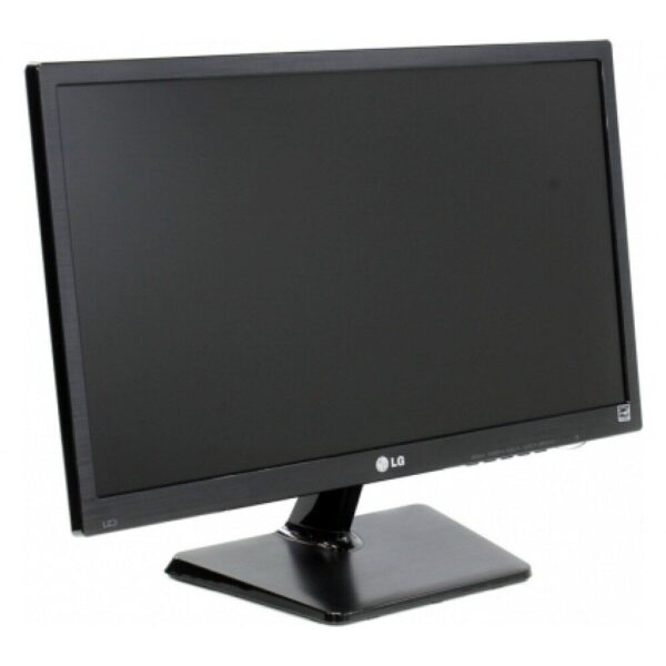 Монітор LG 22M37A-B / 22" (1920x1080) TN / VGA / VESA 75x75 + Кабель живлення - Зображення 2