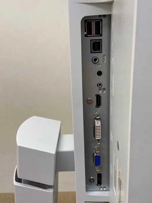 Монітор NEC MultiSync EA234WMi / 23" (1920x1080) IPS / VGA, DVI, HDMI, DisplayPort, USB, Audio / Вбудовані колонки 2x 1W - Зображення 3