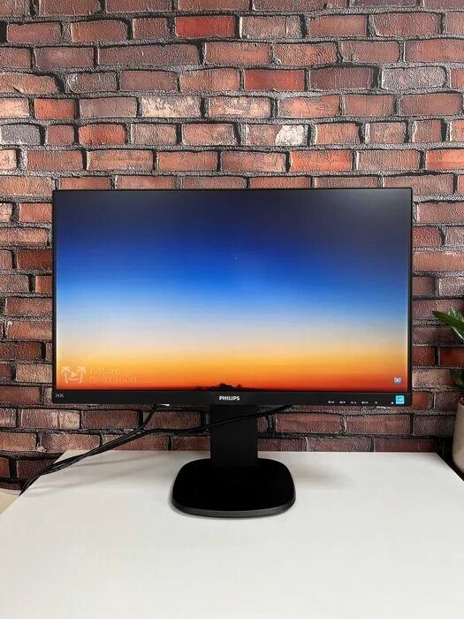 Монітор Philips 243S7EJMB / 24" (1920x1080) IPS / VGA, DisplayPort, HDMI, USB, Audio / VESA 100x100 - Зображення 4