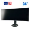 Монітор Samsung C34H890WJU / 34" (3440x1440) VA / HDMI, DisplayPort, Audio, USB 3.0 / VESA 100x100