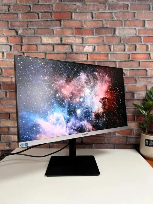 Монітор Samsung S24R652FDU / 24" (1920x1080) IPS / HDMI, DisplayPort, VGA, USB 3.0, Audio / VESA 100x100 - Зображення 8