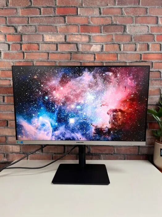 Монітор Samsung S24R652FDU / 24" (1920x1080) IPS / HDMI, DisplayPort, VGA, USB 3.0, Audio / VESA 100x100 - Зображення 7