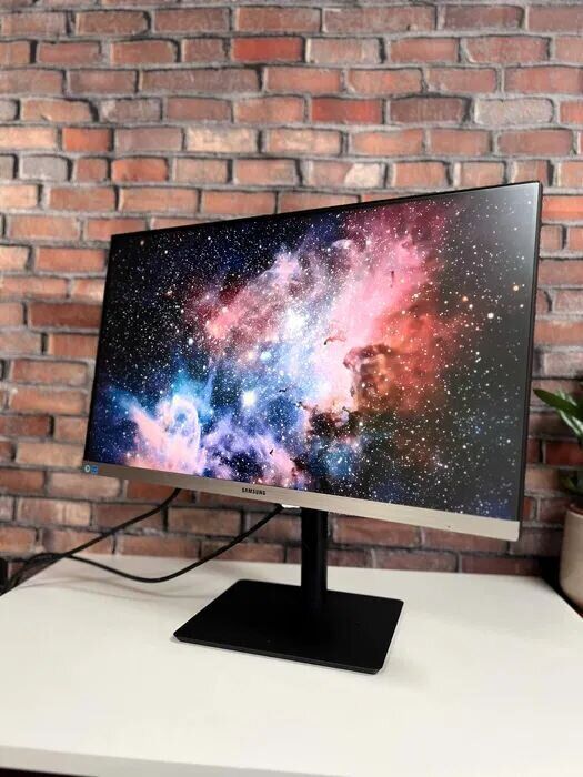Монітор Samsung S24R652FDU / 24" (1920x1080) IPS / HDMI, DisplayPort, VGA, USB 3.0, Audio / VESA 100x100 - Зображення 9