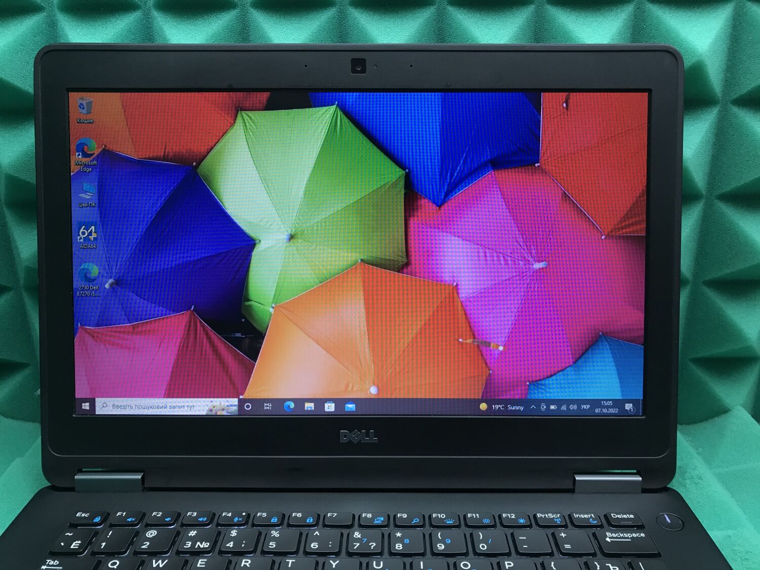 Нетбук Dell Latitude 12 E7270 / 12.5" (1366x768) TN / Intel Core i5-6300U (2 (4) ядра по 2.4 - 3.0 GHz) / 8 GB DDR4 / 128 GB SSD / Intel HD Graphics 520 / WebCam / HDMI / miniDP / Windows 10 ліцензія - Зображення 3