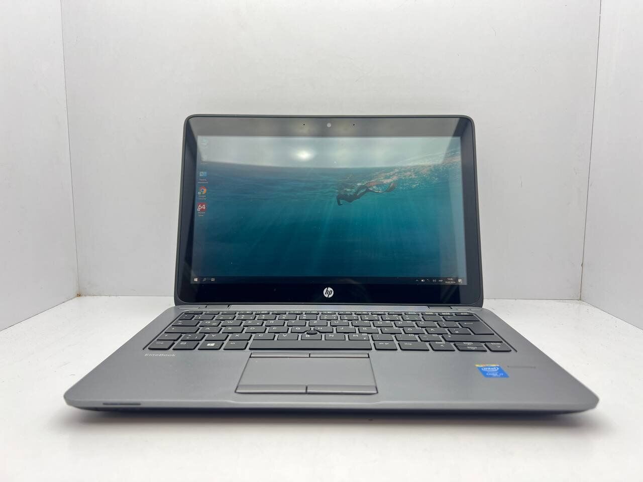 Нетбук HP EliteBook 820 G2 / 12.5" (1920x1080) TN Touch / Intel Core i7-5600U (2 (4) ядра по 2.6 - 3.2 GHz) / 8 GB DDR3 / 240 GB SSD M2 / Intel HD Graphics 5500 / WebCam - Зображення 2