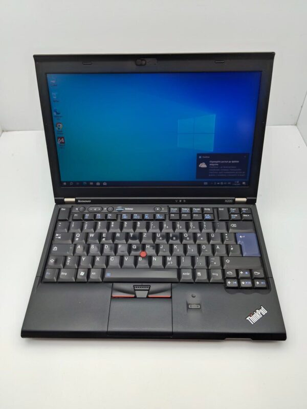 Нетбук Lenovo ThinkPad X220 / 12.5" (1366x768) TN / Intel Core i5-2520M (2 (4) ядра по 2.5 - 3.2 GHz) / 8 GB DDR3 / 120 GB SSD / Intel HD Graphics 3000 / WebCam - Зображення 7