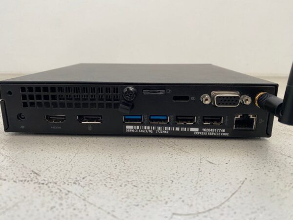 Неттоп Dell OptiPlex 3050 USFF / Intel Core i3-7100T (2 (4) ядра по 3.4 GHz) / 8 GB DDR4 / 128 GB SSD / Intel HD Graphics 630 / Wi-Fi + Блок живлення - Зображення 4
