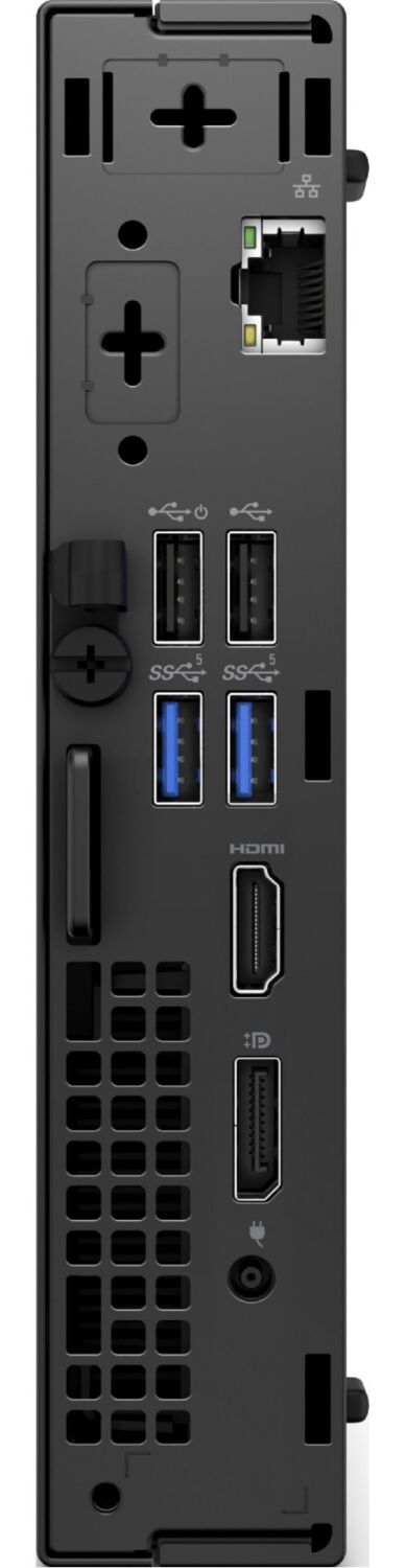 Новий неттоп Dell OptiPlex 7010 Micro USFF / Intel Core i3-13100T (4 (8) ядра по 2.5 - 4.2 GHz) / 16 GB DDR4 / 512 GB SSD / Intel UHD Graphics 730 / DisplayPort / HDMI - Зображення 3