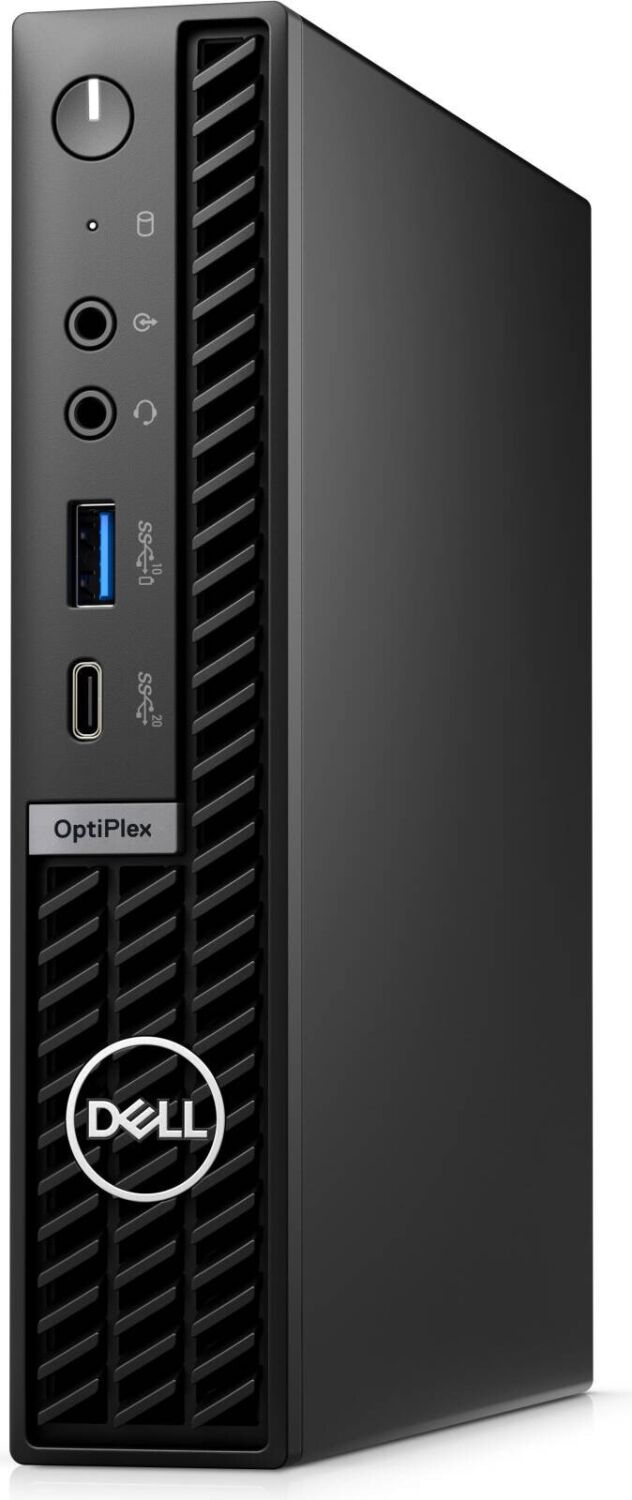 Новий неттоп Dell OptiPlex 7010 Micro USFF / Intel Core i3-13100T (4 (8) ядра по 2.5 - 4.2 GHz) / 16 GB DDR4 / 512 GB SSD / Intel UHD Graphics 730 / DisplayPort / HDMI - Зображення 2