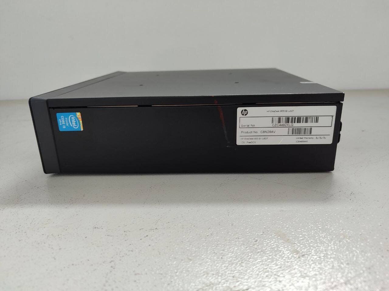 Неттоп HP EliteDesk 800 G1 USFF / Intel Core i5-4690S (4 ядра по 3.2 - 3.9 GHz) / 8 GB DDR3 / 240 GB SSD / Intel HD Graphics 4600 / DVD-ROM / VGA - Зображення 6