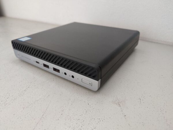 Неттоп HP EliteDesk 800 G3 USFF / Intel Core i5-6500T (4 ядра по 2.5 - 3.1 GHz) / 16 GB DDR4 / 240 GB SSD / Intel UHD Graphics 530 + Блок живлення - Зображення 4