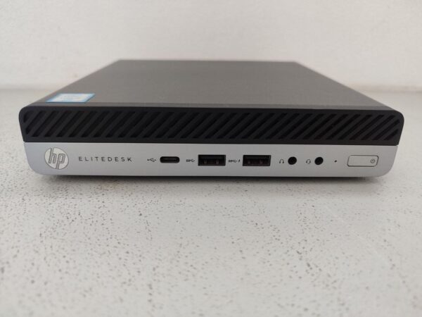 Неттоп HP EliteDesk 800 G3 USFF / Intel Core i5-6500T (4 ядра по 2.5 - 3.1 GHz) / 16 GB DDR4 / 240 GB SSD / Intel UHD Graphics 530 + Блок живлення - Зображення 2
