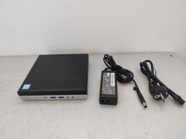 Неттоп HP EliteDesk 800 G3 USFF / Intel Core i5-6500T (4 ядра по 2.5 - 3.1 GHz) / 16 GB DDR4 / 240 GB SSD / Intel UHD Graphics 530 + Блок живлення - Зображення 6