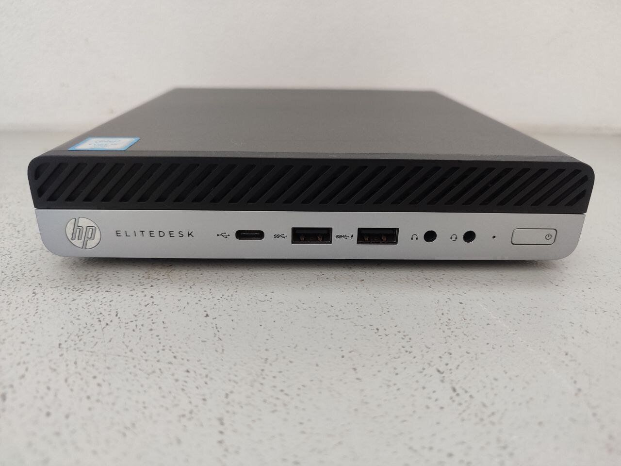 Неттоп HP EliteDesk 800 G3 USFF / Intel Core i5-6500T (4 ядра по 2.5 - 3.1 GHz) / 8 GB DDR4 / 240 GB SSD / Intel UHD Graphics 530 + Блок живлення - Зображення 2